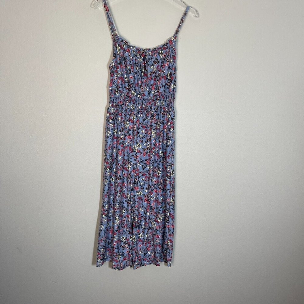 Floral Smocked Boho Jumpsuit Romper